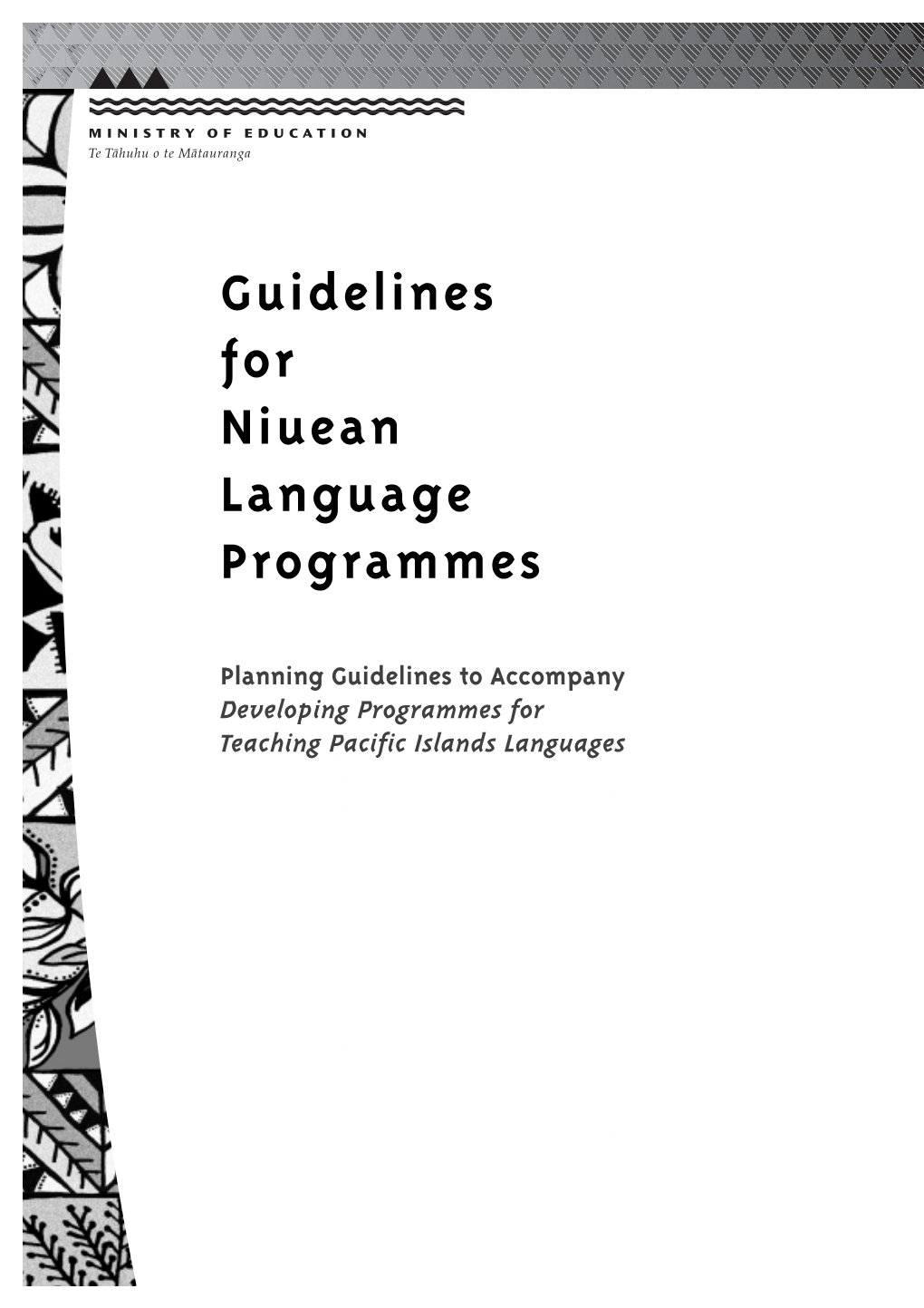 Guidelines for Niuean Language Programmes