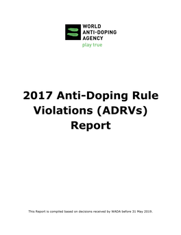 2017 Adrvs Report
