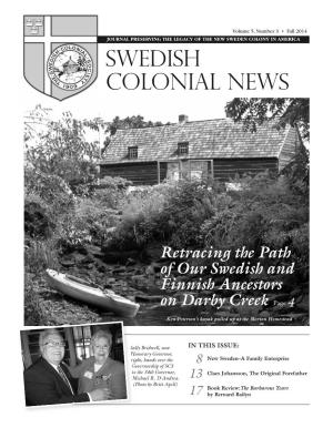 NEW SWEDEN COLONY in AMERICA Swedish Colonial News