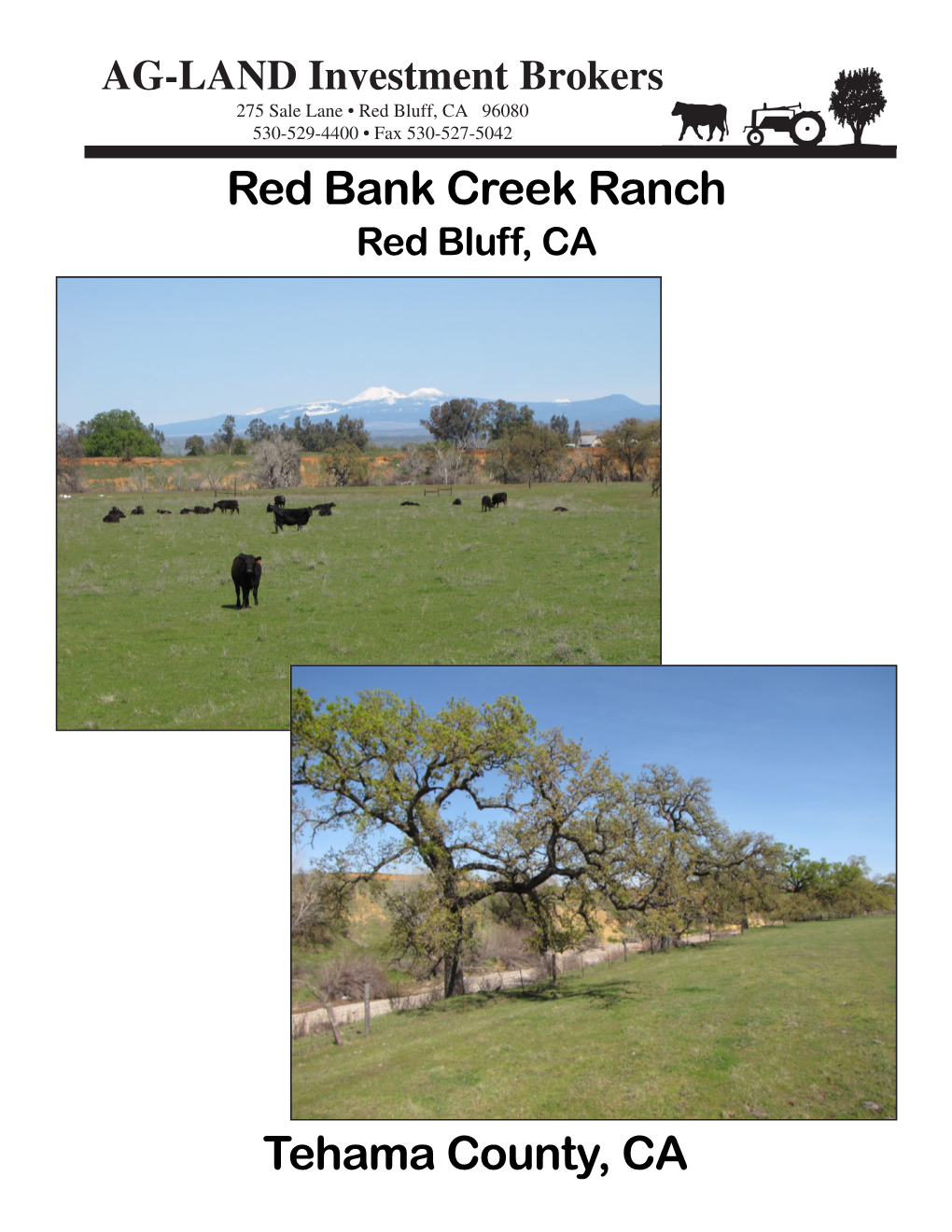 Red Bank Creek Ranch Tehama County, CA