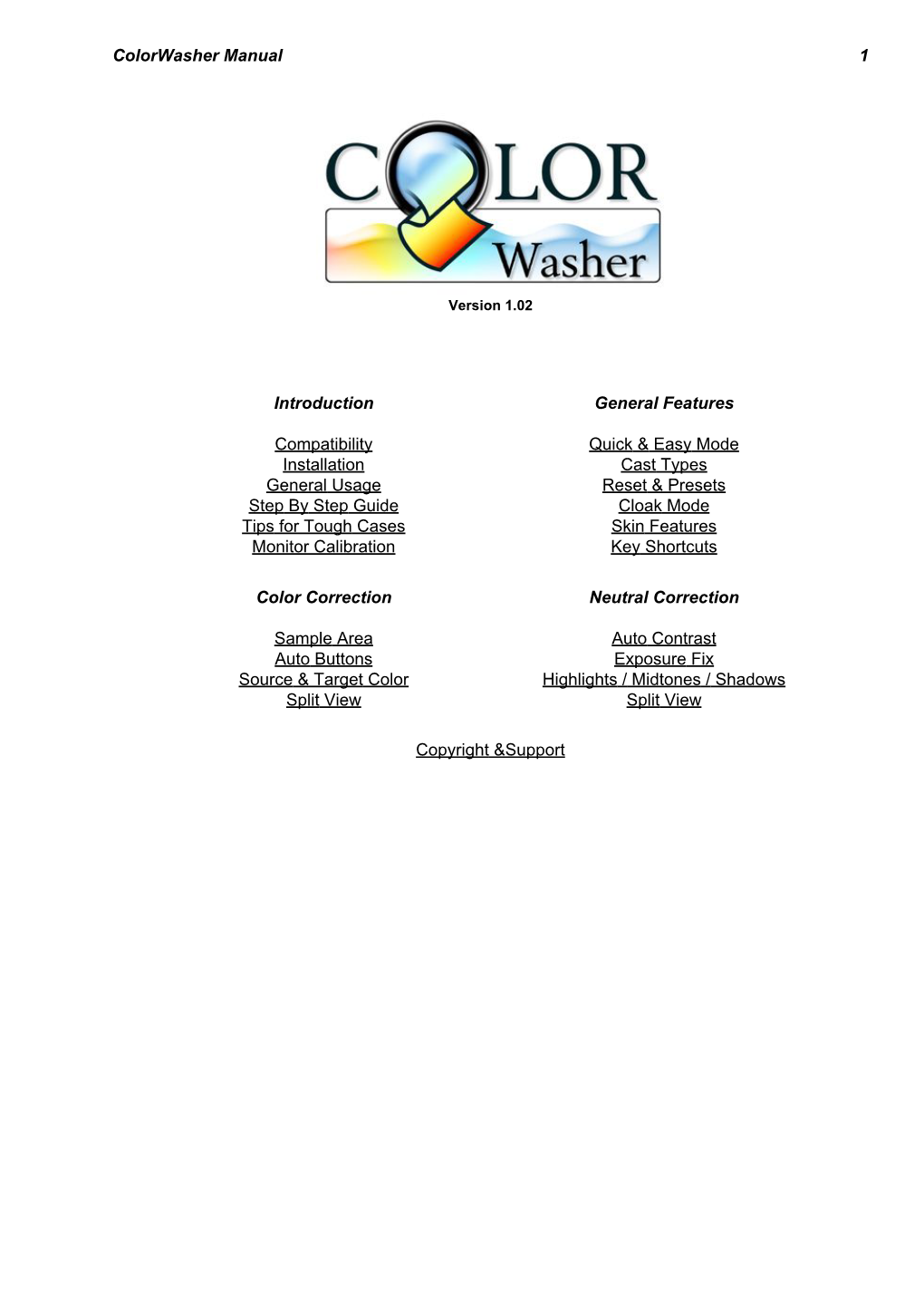 Colorwasher Manual 1