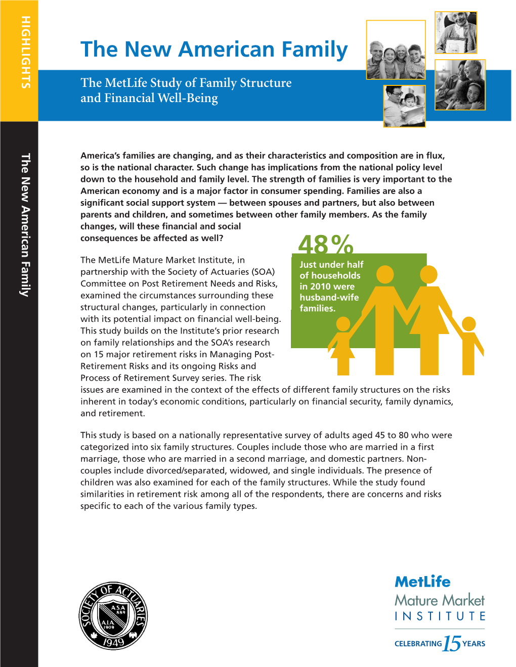 The Metlife Study of Family Structure and Financial Well-Being