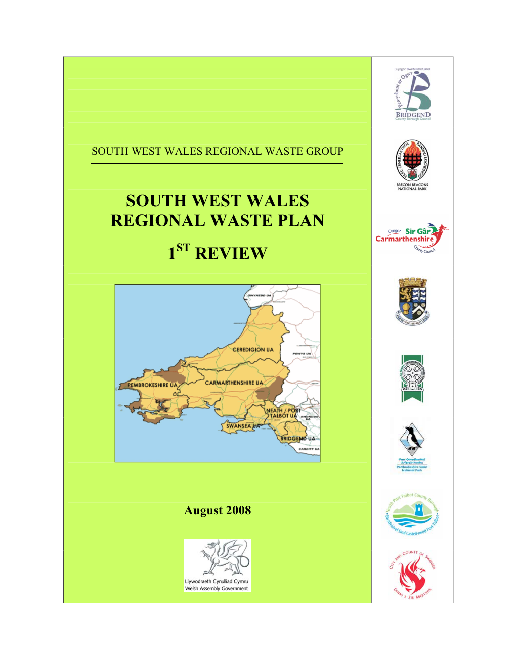 South West Wales Regional Waste Plan
