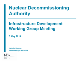 Nuclear Decommissioning Authority