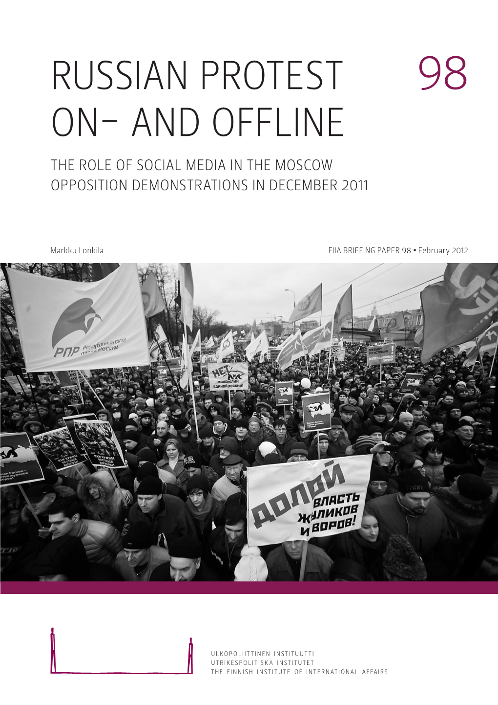 Russian Protest On- and Offline