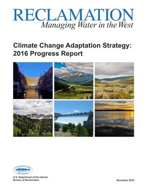 Climate Change Adaption Strategy