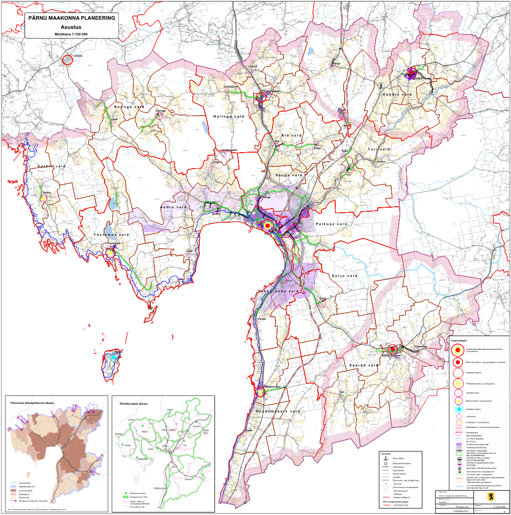 PÄRNU MAAKONNA PLANEERING Asustus