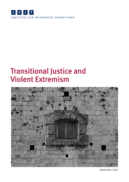 Transitional Justice and Violent Extremism