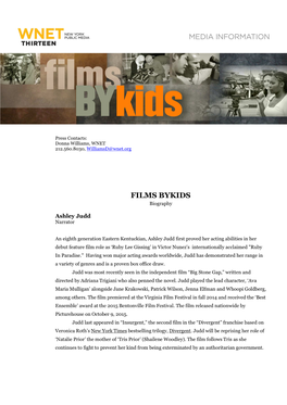 FINAL Ashley Judd Bio FILMSBYKIDS