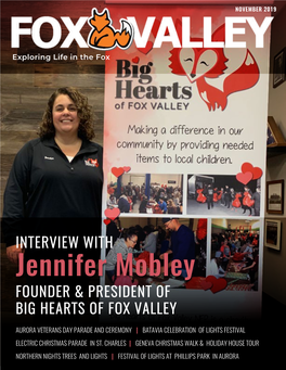 Jennifer Mobley FOUNDER & PRESIDENT of BIG HEARTS of FOX VALLEY