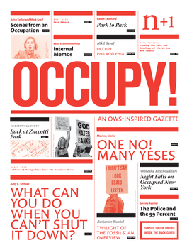 Occupy Gazette