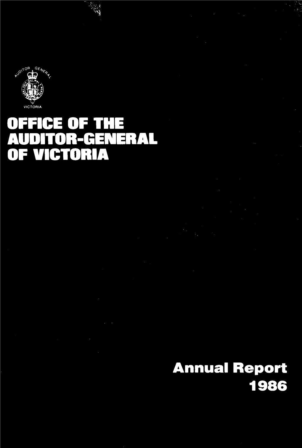 Annual Report 1986