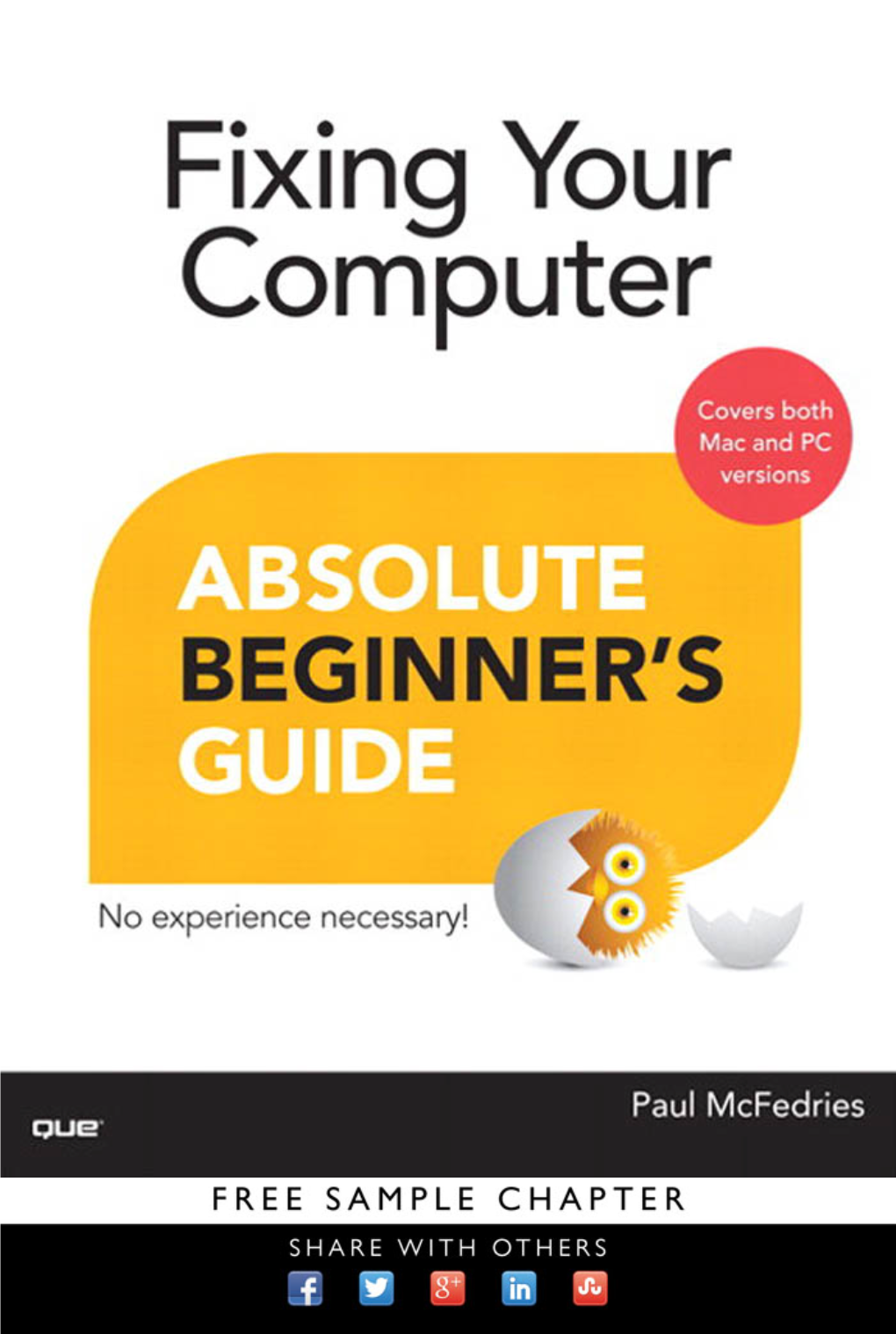 Fixing Your Computer Absolute Beginner's Guide