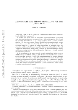 Ax-Schanuel and Strong Minimality for the $ J $-Function