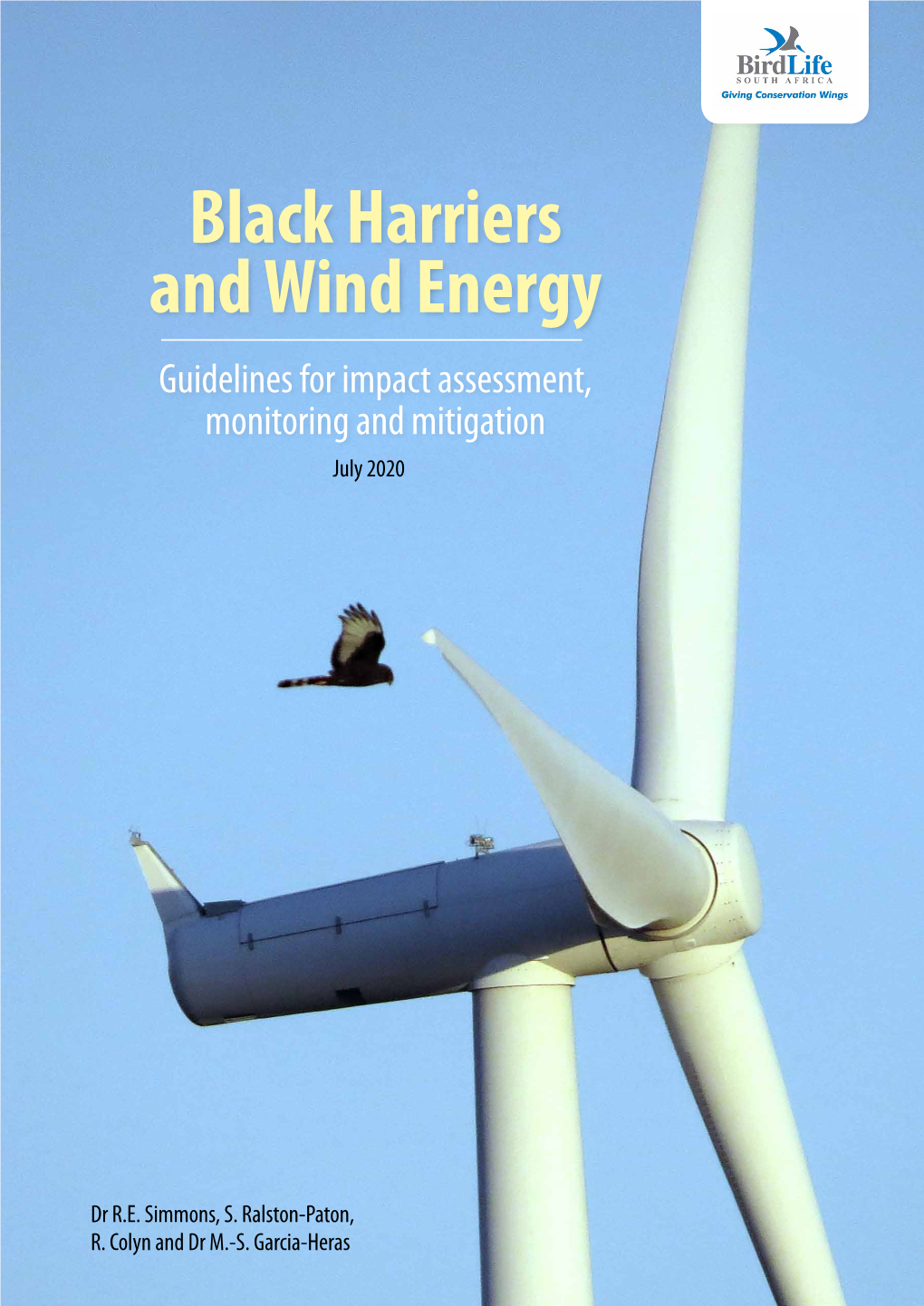 Black Harriers and Wind Energy Guidelines for Impact Assessment, Monitoring and Mitigation July 2020