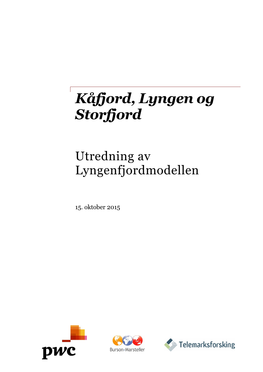Kåfjord, Lyngen Og Storfjord