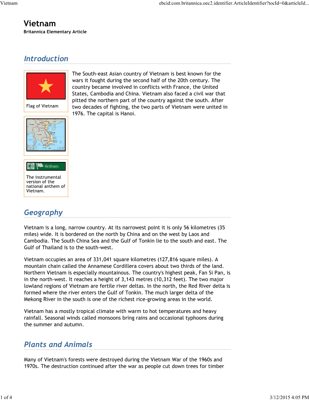 Vietnam Ebcid:Com.Britannica.Oec2.Identifier.Articleidentifier?Tocid=0&Articleid