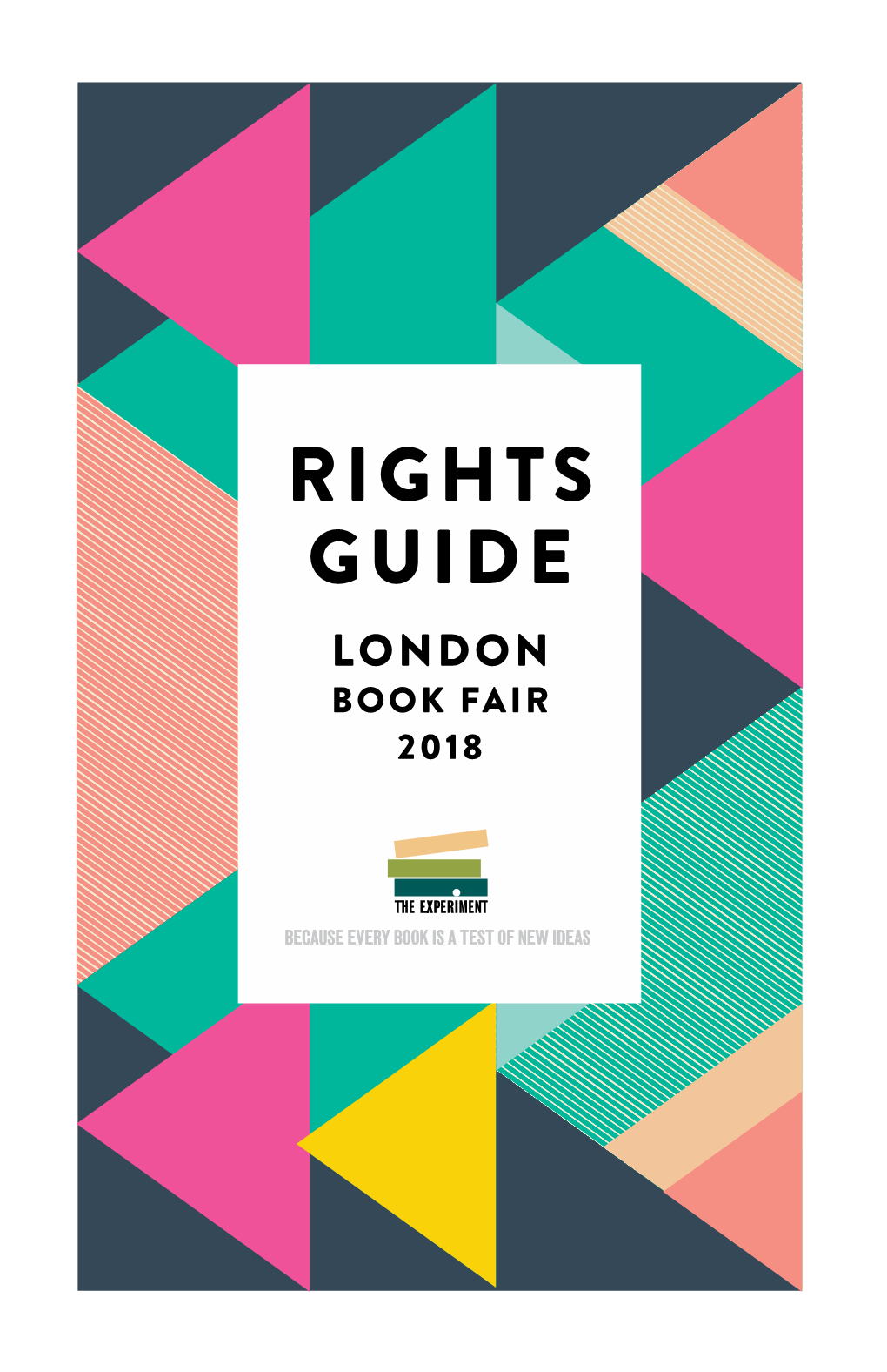 RIGHTS GUIDE LONDON BOOK FAIR 2018 Contents