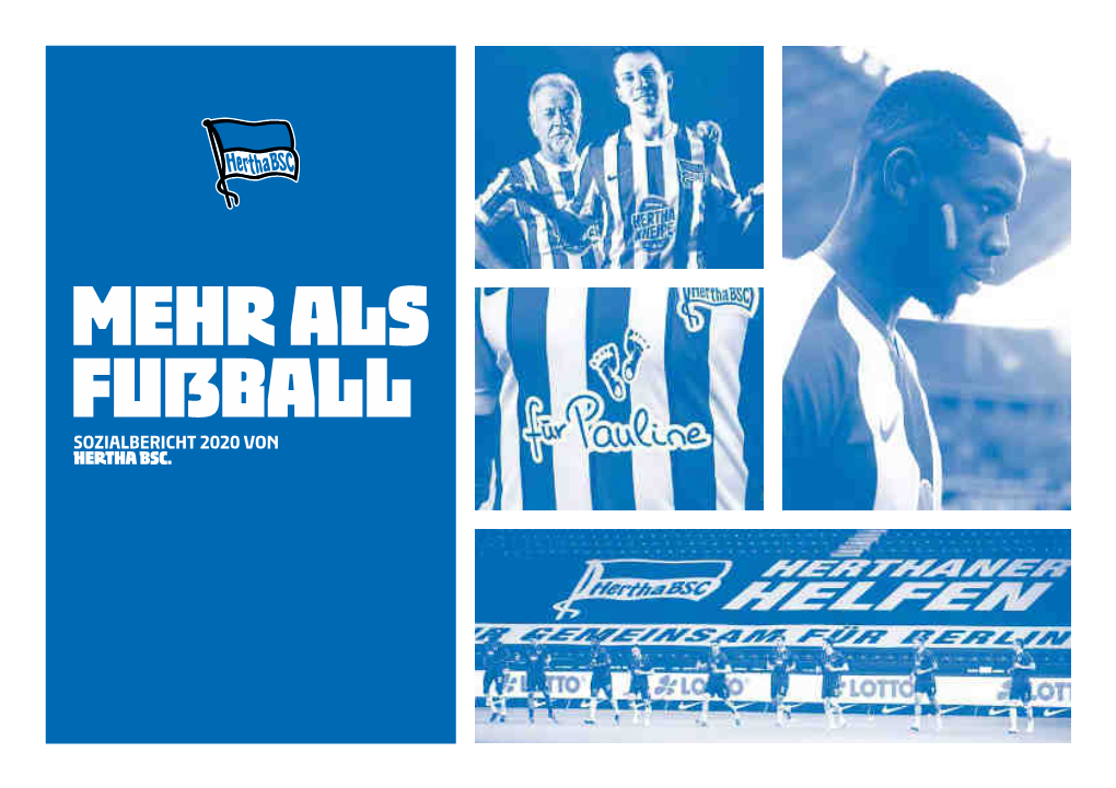 Sozialbericht 2020 Von Hertha Bsc