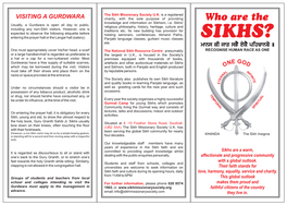Who Are the Sikhs?)