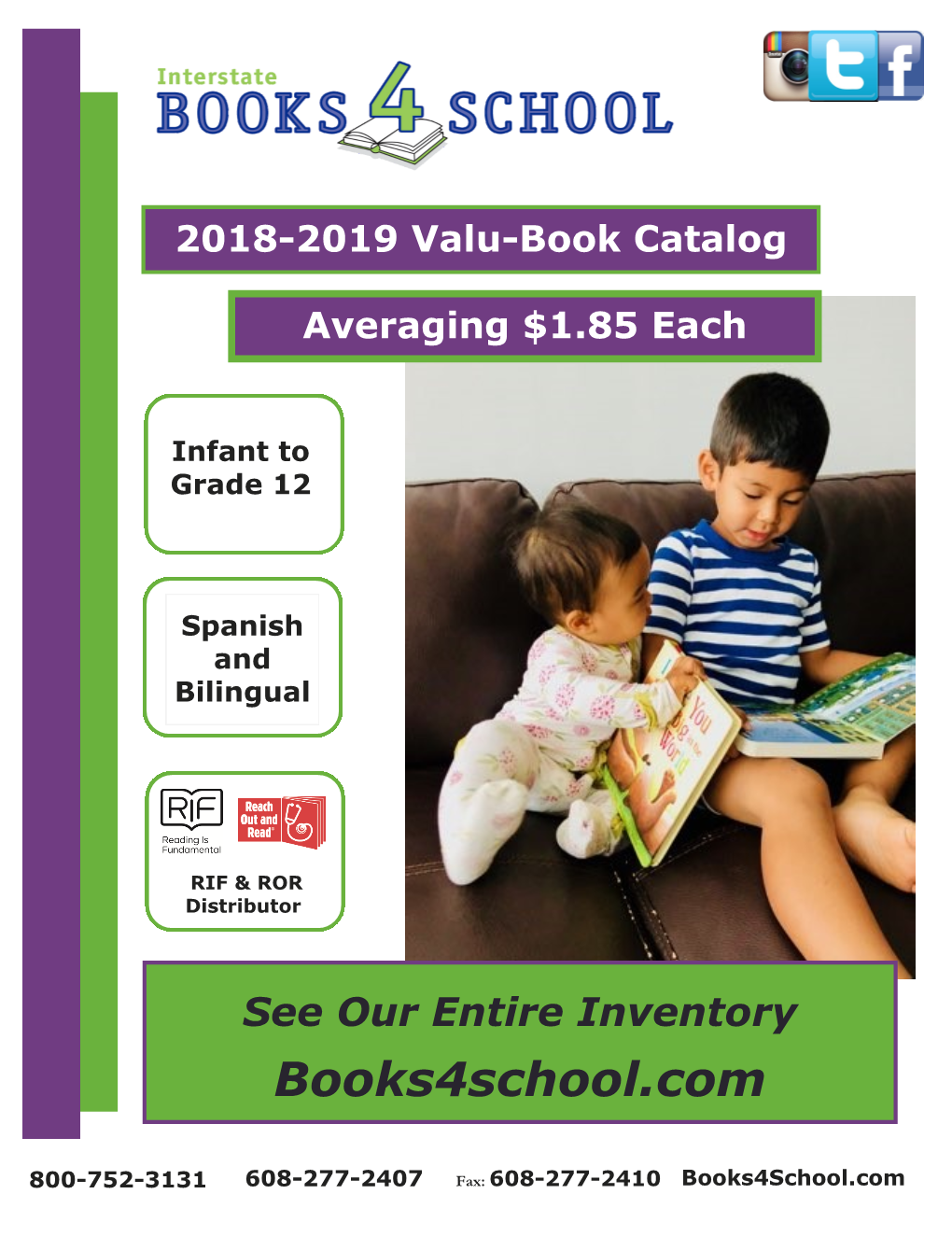 2018-2019 Valu-Book Catalog