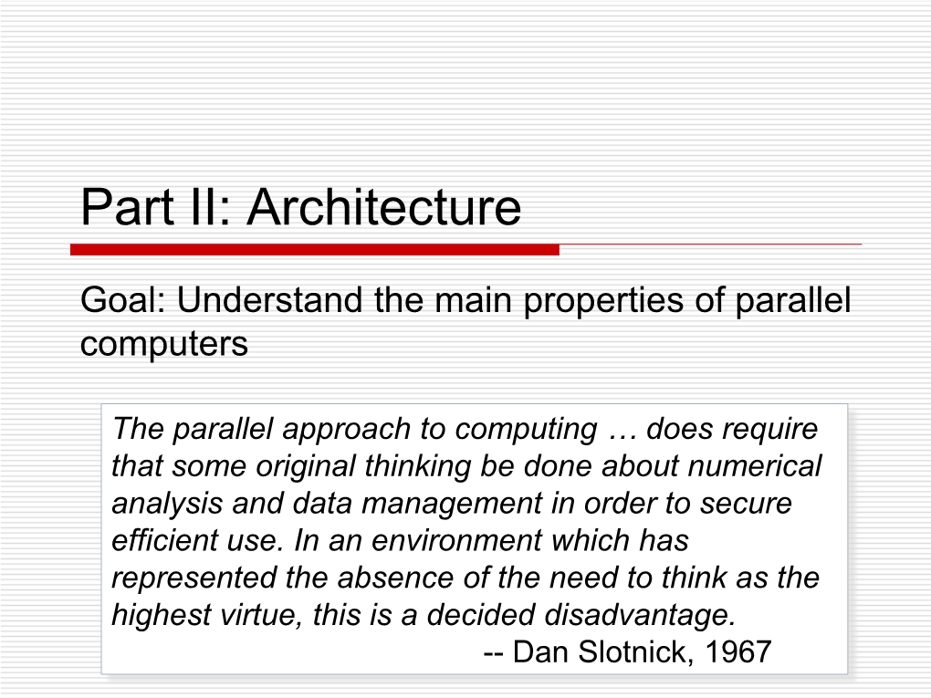 CSE524 Parallel Computation