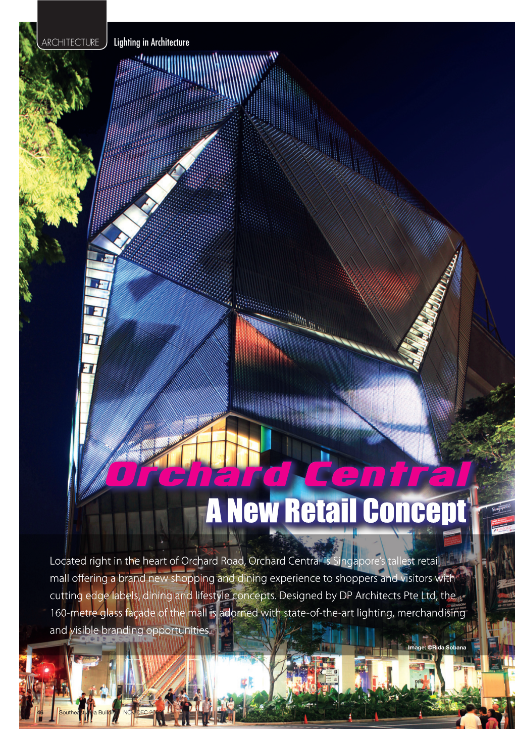 Orchard Central a New Retail Concept
