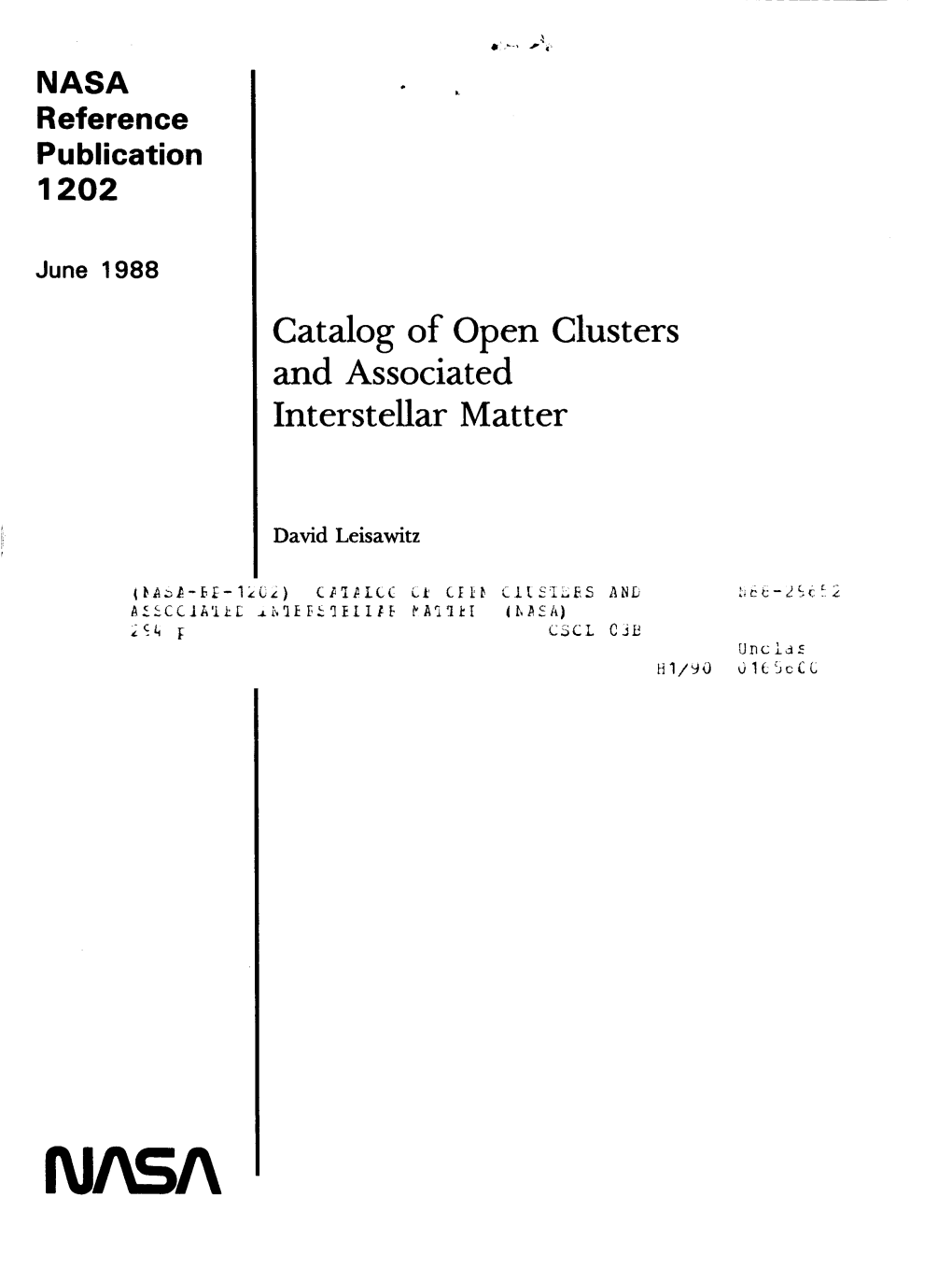 Catalog of Open Clusters and Associated Interstellar Matter