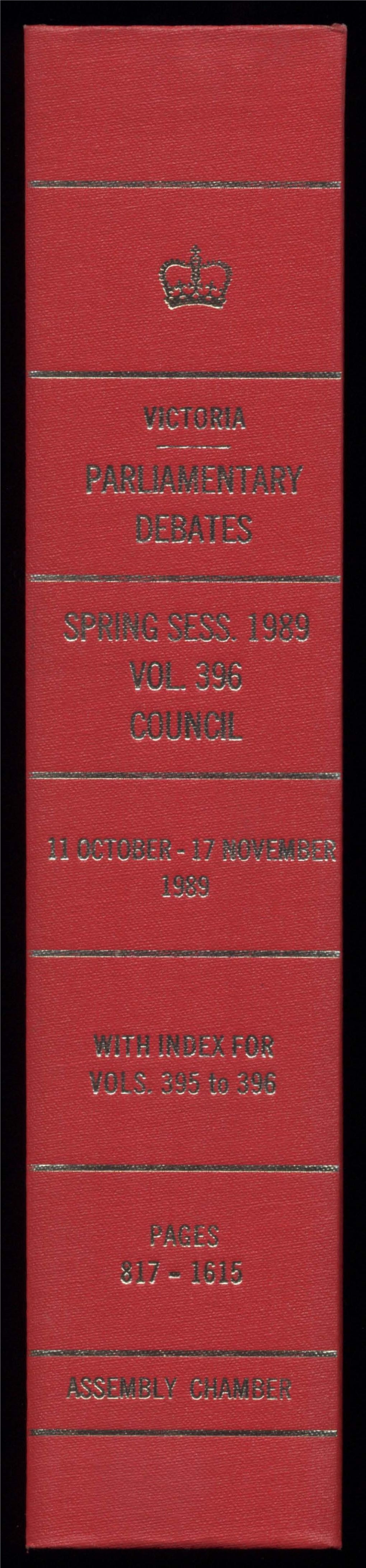 11 October 1989 to 17 November 1989]