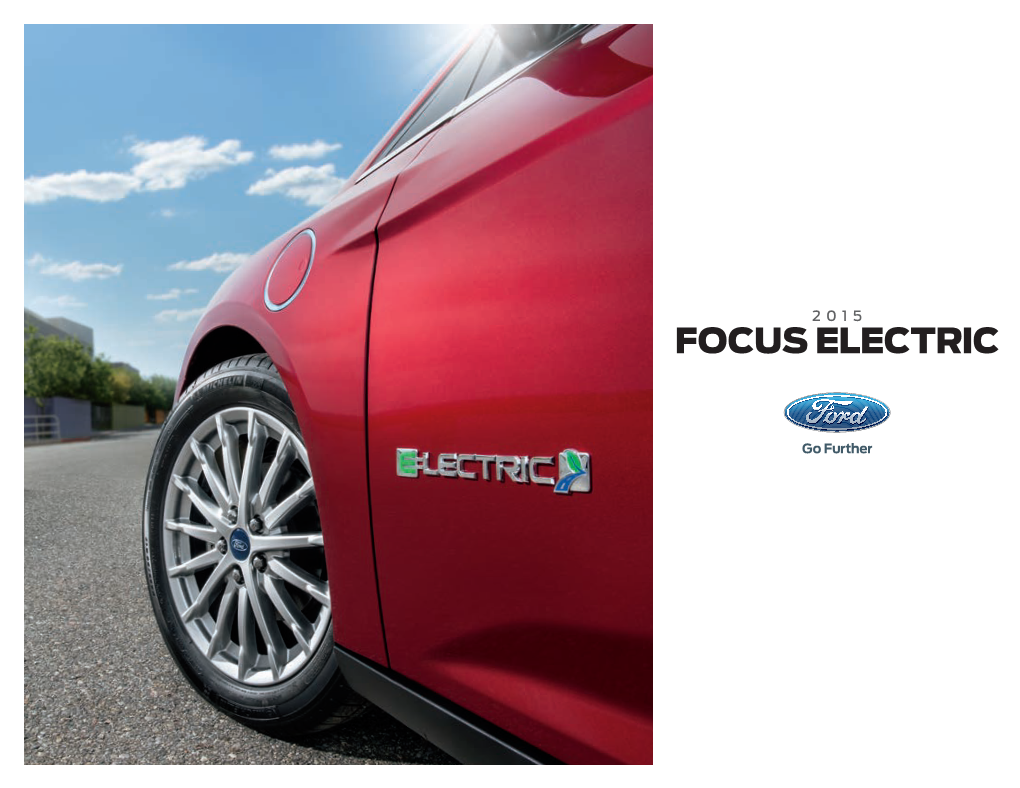 2015 Ford Focus Electric Brochure