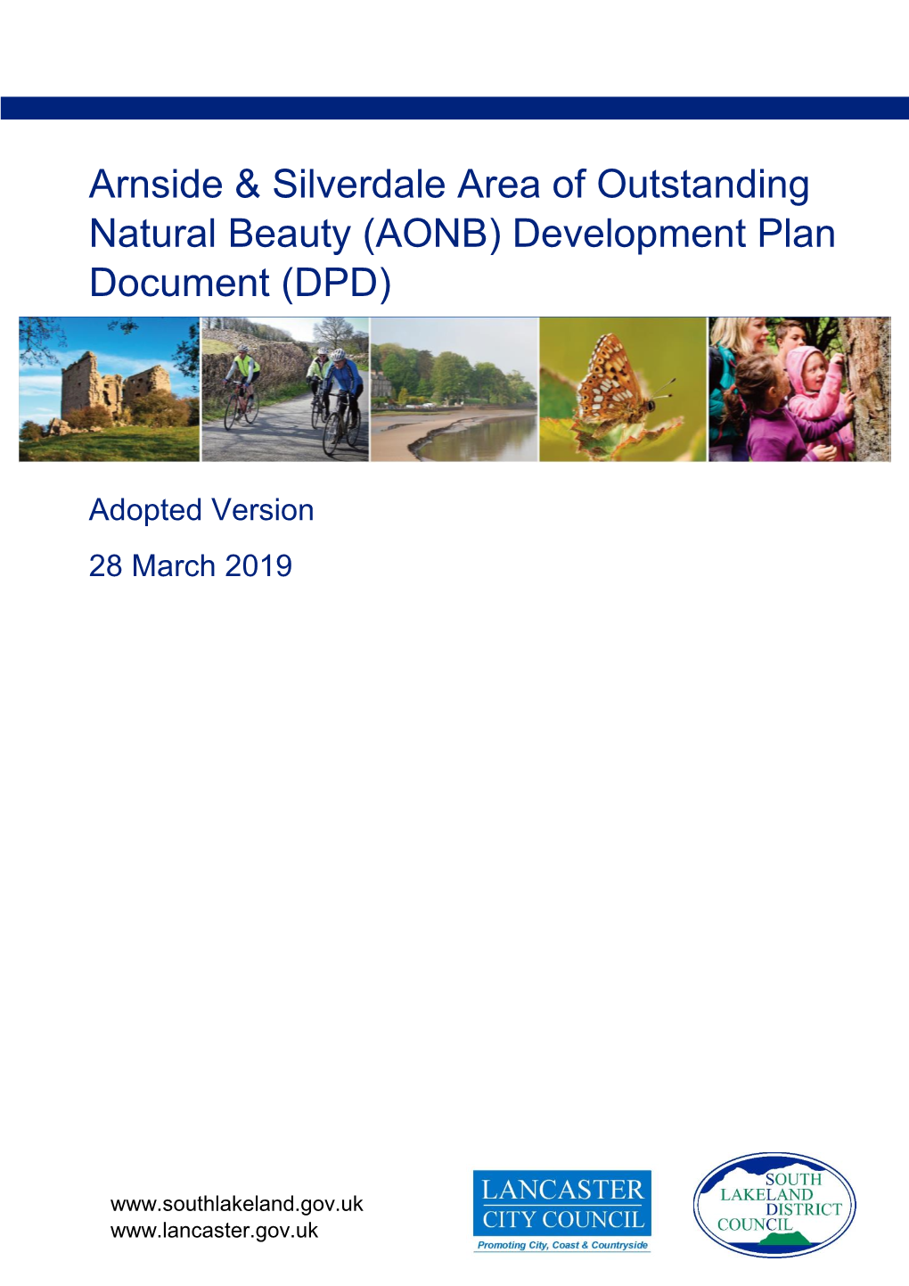 Arnside and Silverdale AONB Development Plan Document (DPD)