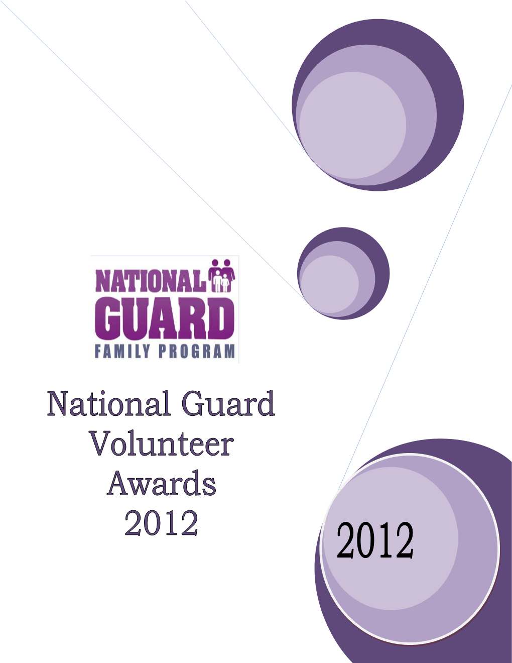National Guard Volunteer Awards 2012