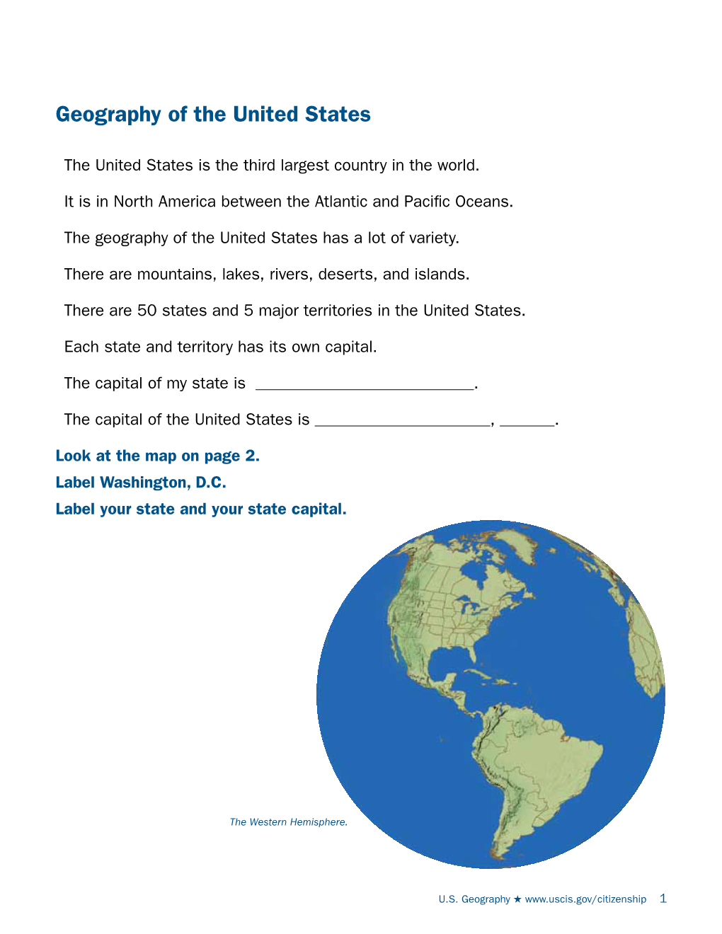 Geography of the United States