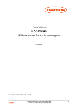 Nodavirus RNA-Dependent RNA Polymerase Gene