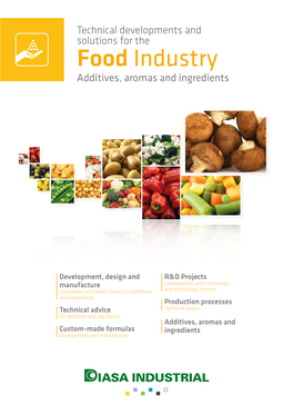 Food Industry Additives, Aromas and Ingredients