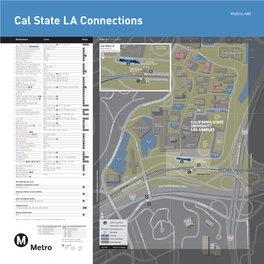 Cal State LA Connections Map (PDF)