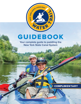 GUIDEBOOK Your Complete Guide to Paddling the New York State Canal System