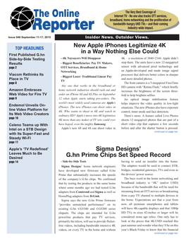 The Online Reporter, Issue