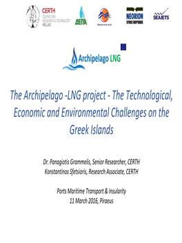 The Archipelago -LNG Project