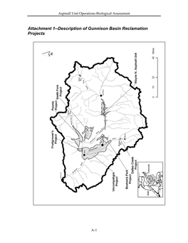 Attachment 1--Description of Gunnison Basin Reclamation Projects