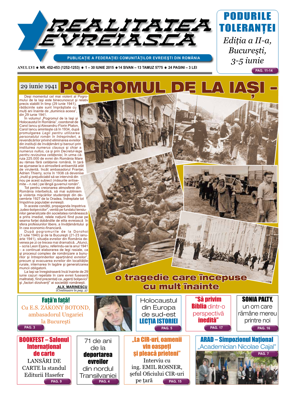 29 Iunie 1941 Pogromul De La Iaªi –