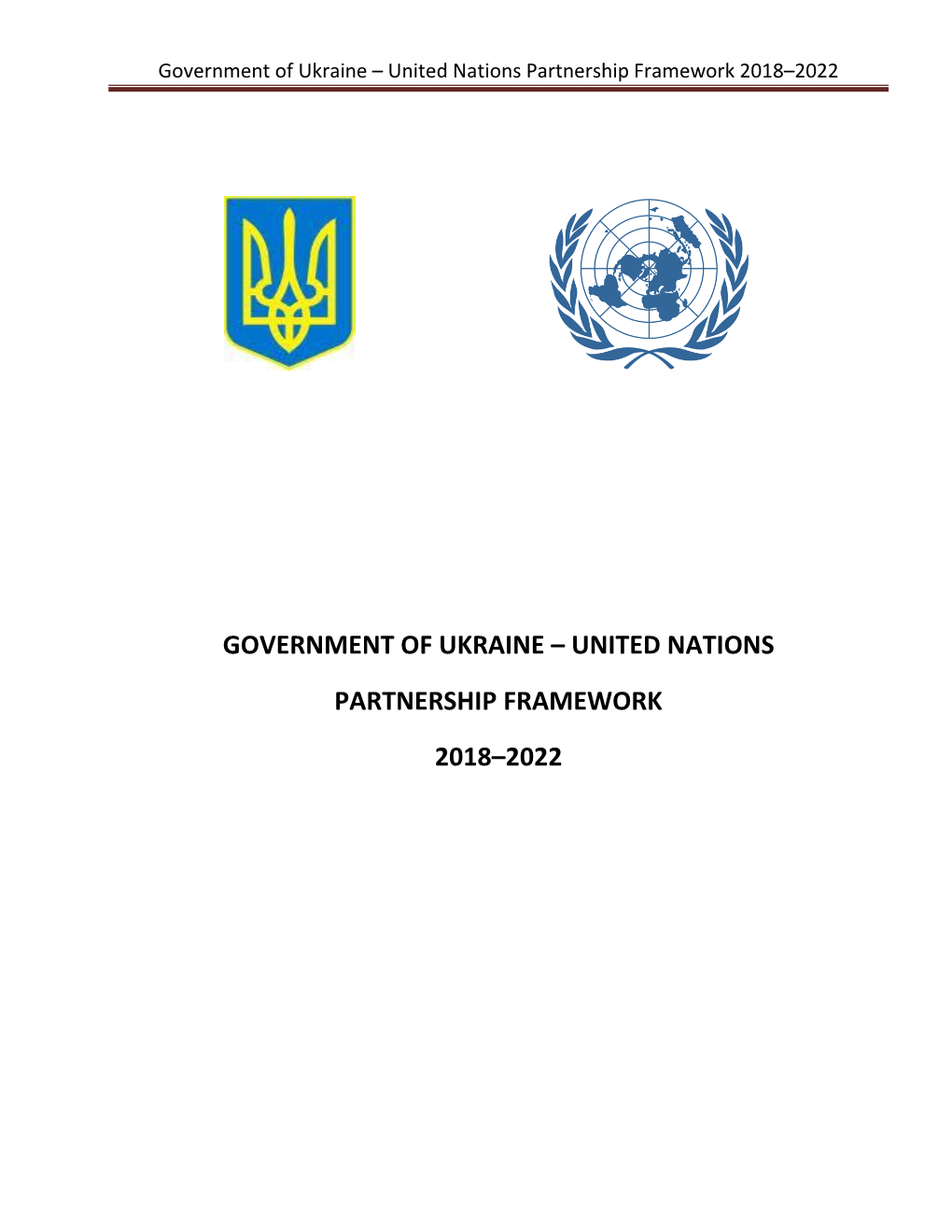 United Nations Partnership Framework 2018–2022