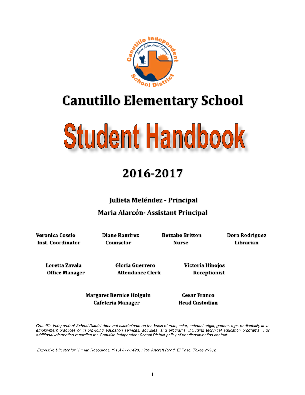 Canutillo Elementary School
