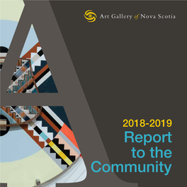 Report to the Community 2018-2019