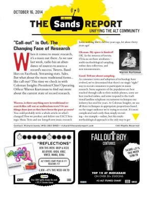 Sands the REPORT