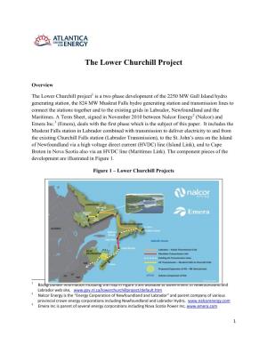The Lower Churchill Project