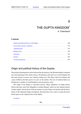 8 the Gupta Kingdom