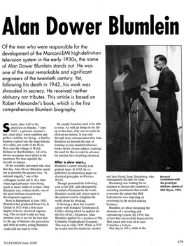 The Story of Alan Blumlein