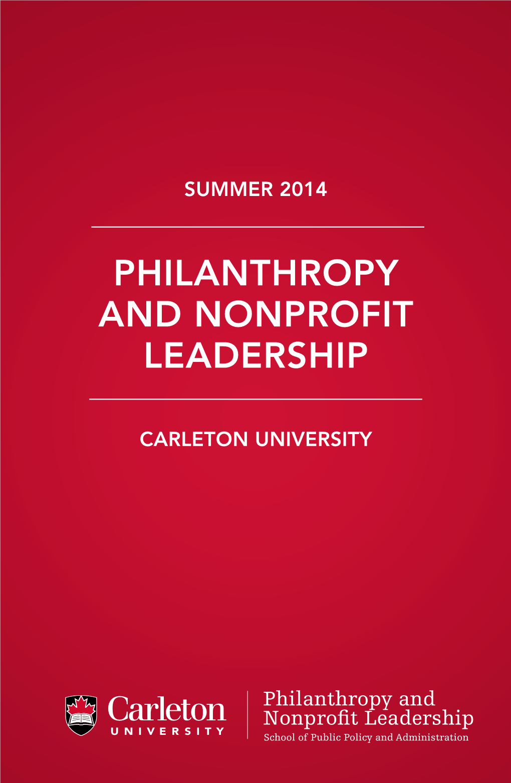 Philanthropy and Nonprofit Leadership