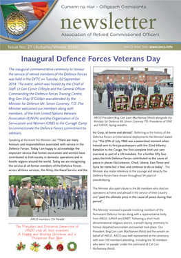 Inaugural Defence Forces Veterans Day